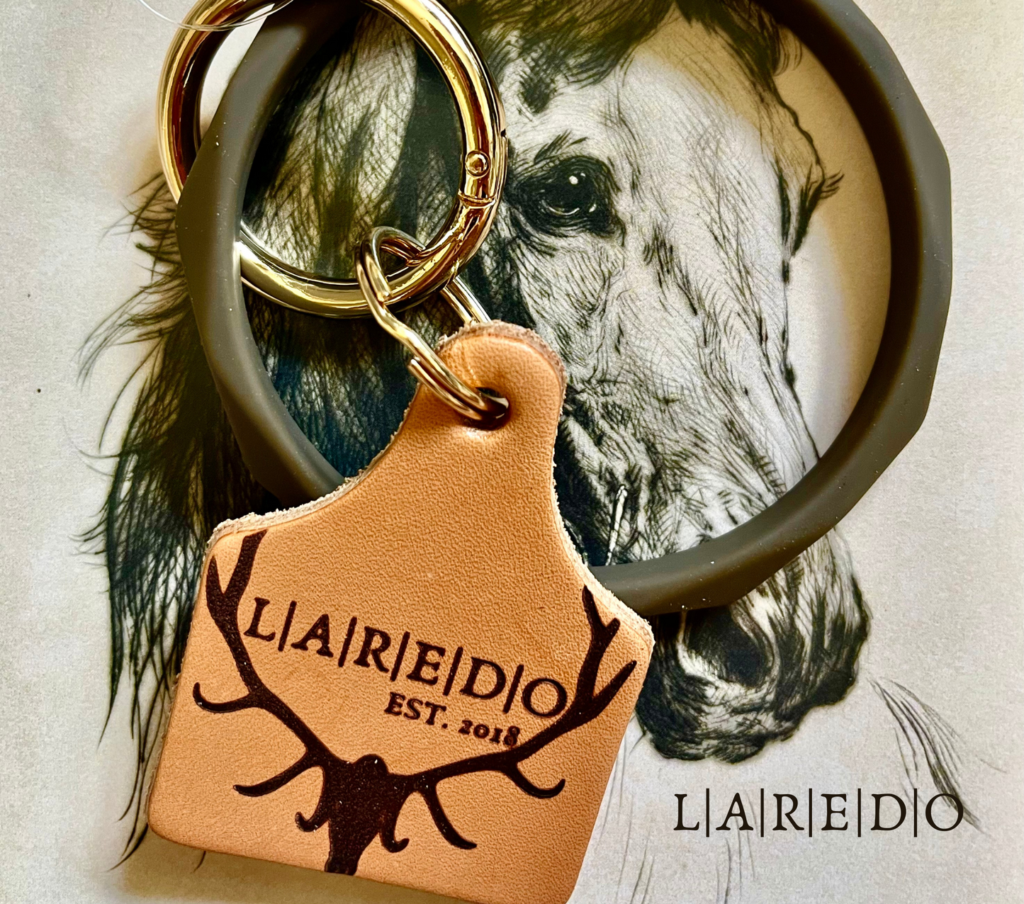 L|A|R|E|D|O keychain