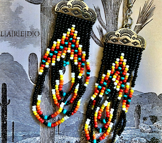 Beaded earrings